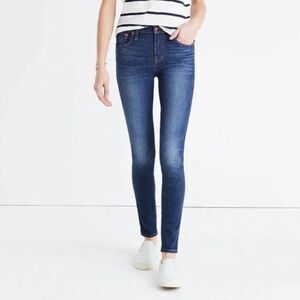 Madewell 9" High Riser Skinny Skinny Jeans